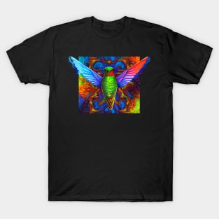 trippy Hummingbird T-Shirt